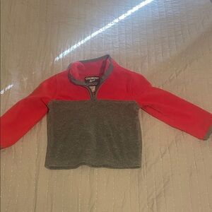 OshKosh B'gosh Red and Gray Kids Sweatshirt
